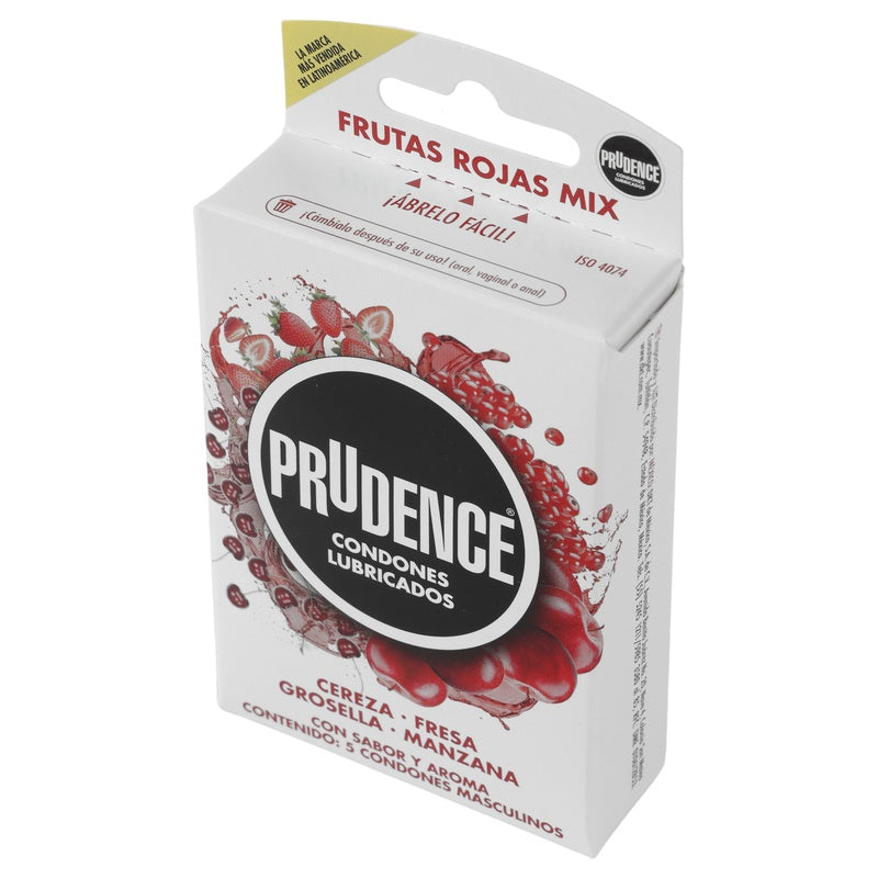 Preservativo Prudence Frutas Rojas Mix Con 5 7502214980312  perfil 4