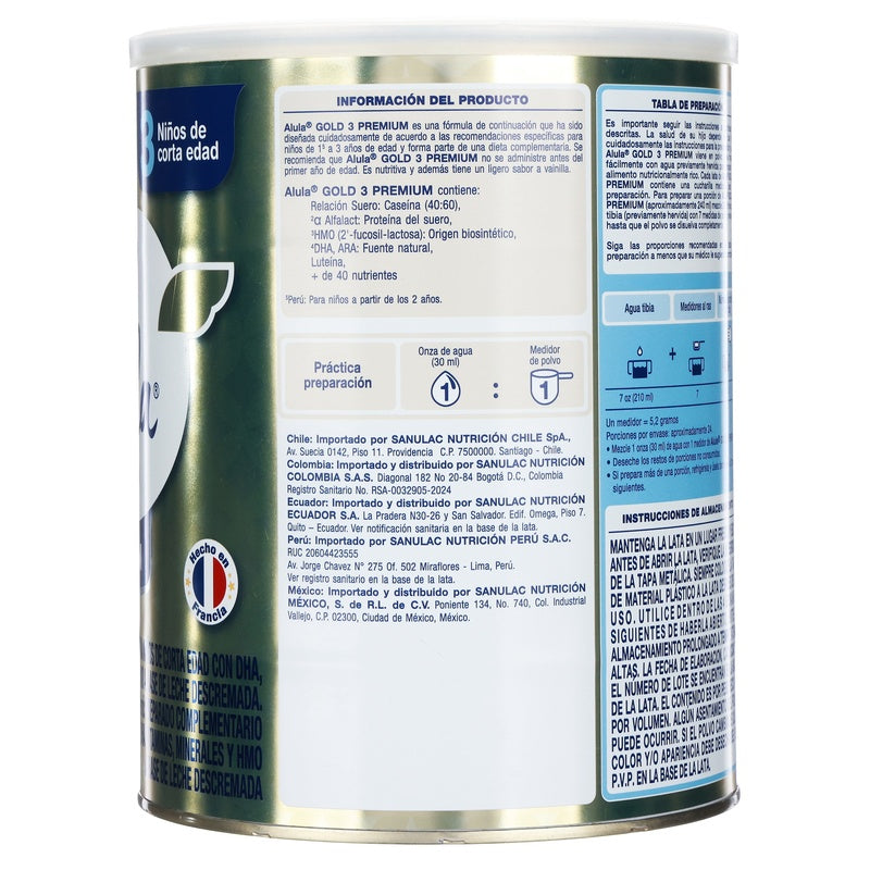 Progress Gold Alula E-3 Polvo 900 G 7503051169076 