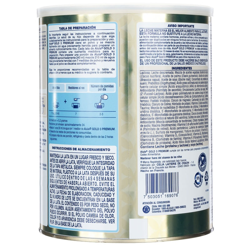 Progress Gold Alula E-3 Polvo 900 G 7503051169076  perfil 8