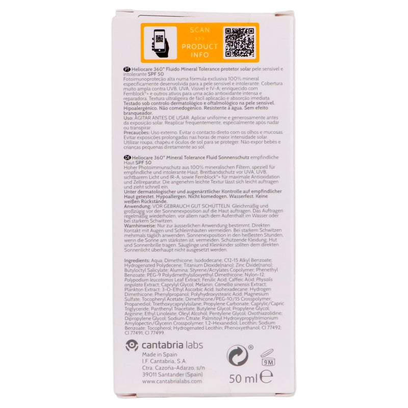 Protector Heliocare 360 Mineral Toler 50 Ml 8470001847607  perfil 6