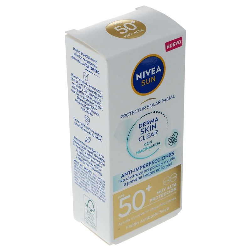 Protector Nivea Derma Skin Anti-Imperfecciones Niacinamina 40 Ml 4006000122892  perfil 7