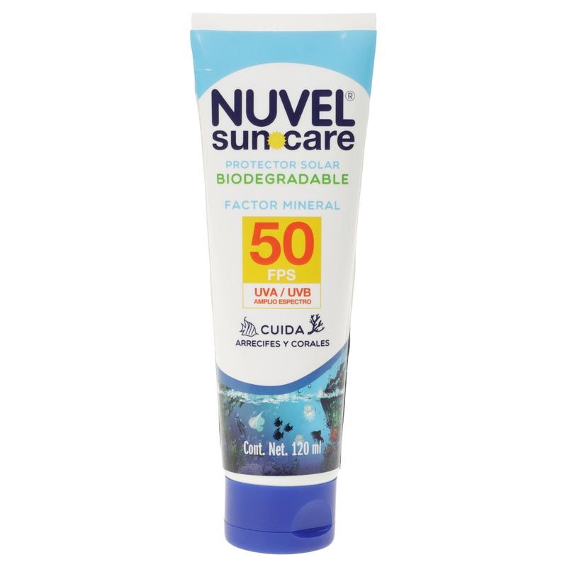 Protector Nuvel Solar 50 Fps 120 Ml 7501082771008  perfil 6