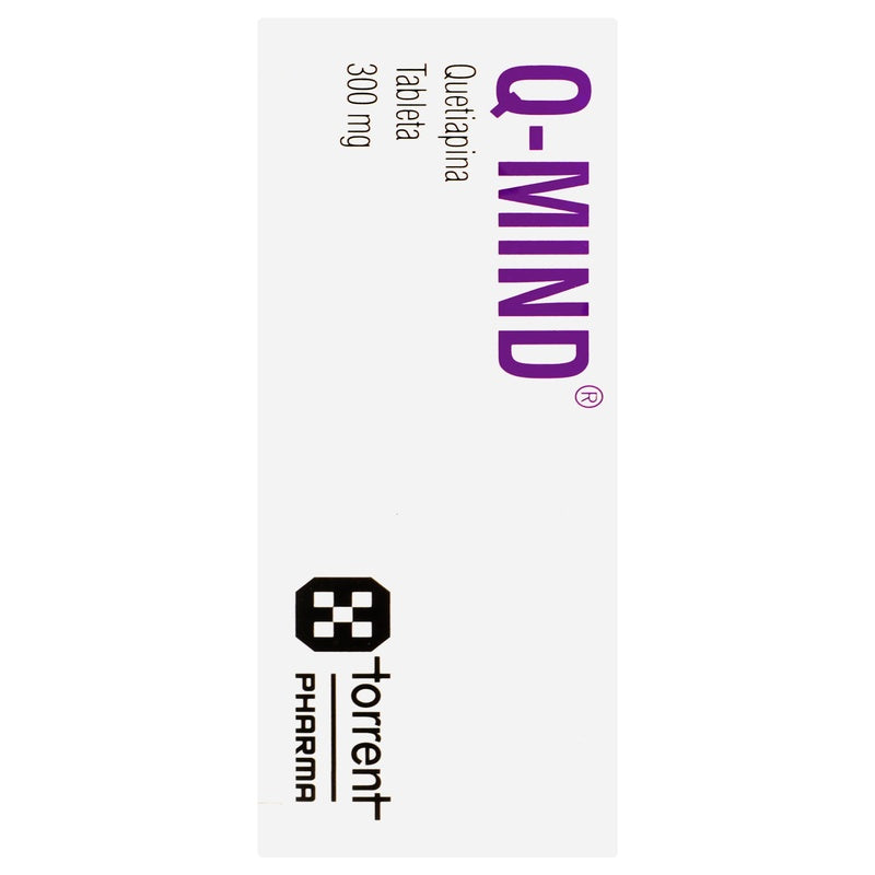 Q-Mind (Quetiapina) 300 Mg Con 30 Tabletas 8903855069654  perfil 5