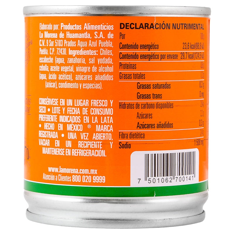 Rajas La Morena 210 G 7501062700141  perfil 3