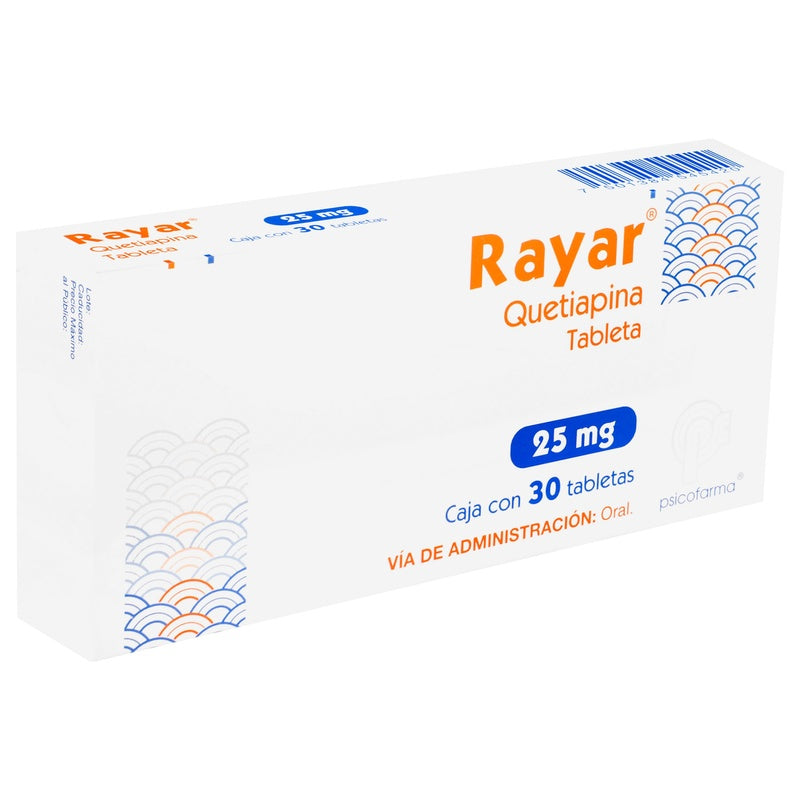 Rayar 25 Mg Tab 30 7501384545420 