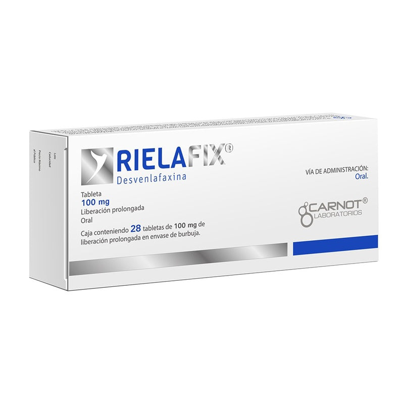 Rielafix 100 Mg Con 28 Tabletas 7501124185138  perfil 3