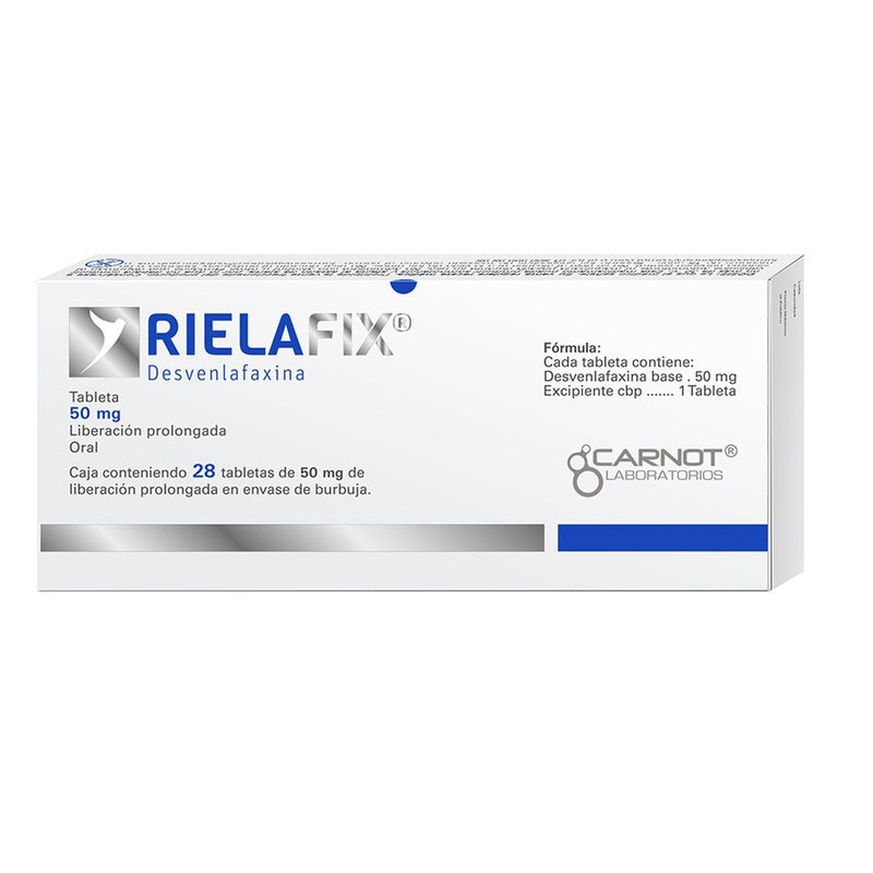 Rielafix Lp 50 Mg Con 28 Tabletas 7501124184070  perfil 2