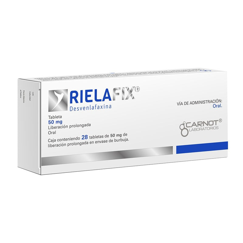Rielafix Lp 50 Mg Con 28 Tabletas 7501124184070  perfil 4