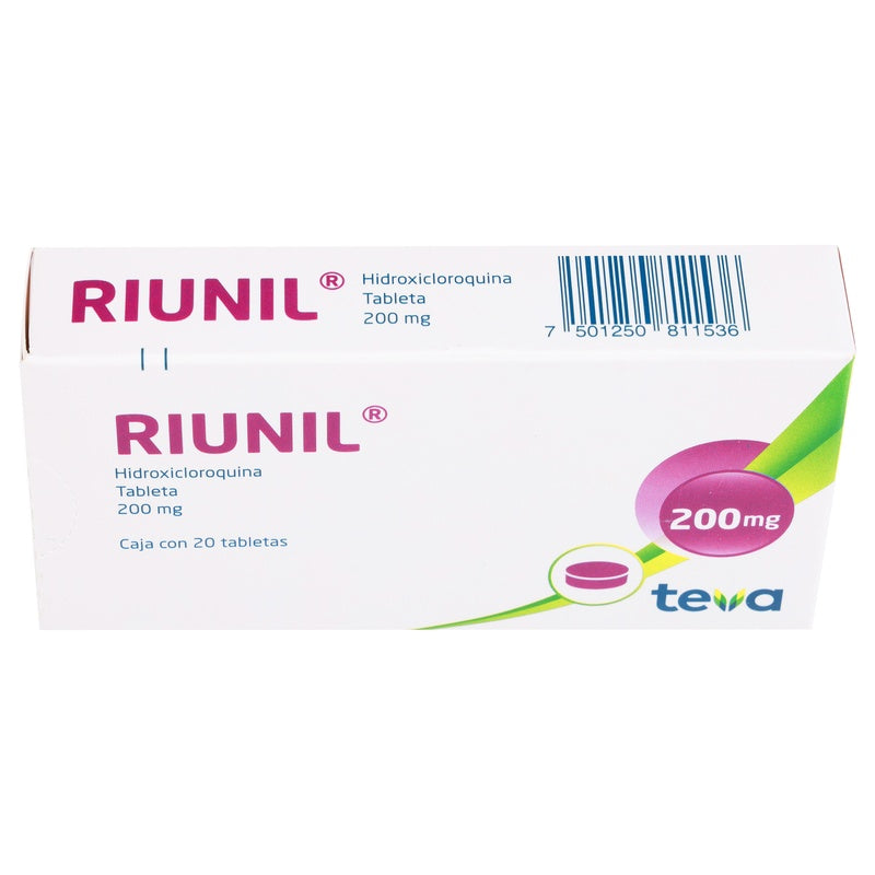 Riunil 200 Mg Con 20 Tabletas 7501250811536  perfil 5