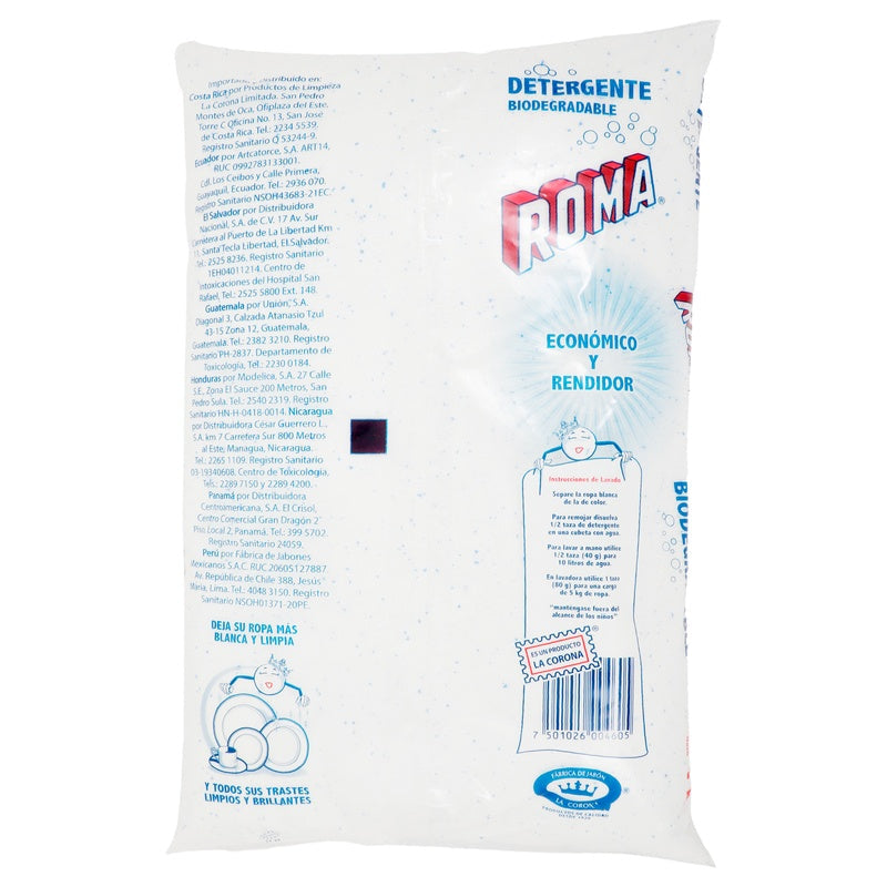 Roma 1 Kg Polvo 7501026004605  perfil 3