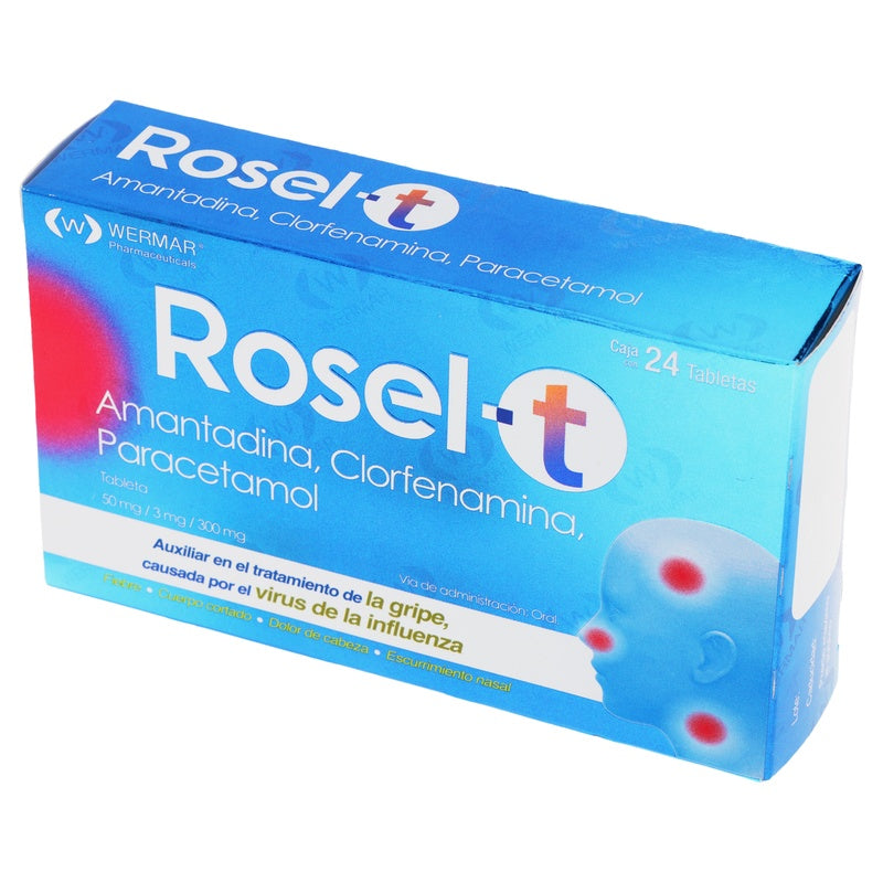 Rosel-T 50/3/300 Mg Con 24 Tabletas 7502240450896  perfil 3