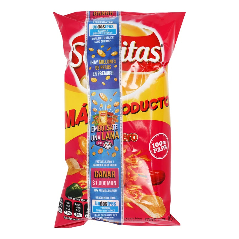 Sabritas Habanero 48 G 7501011137431 