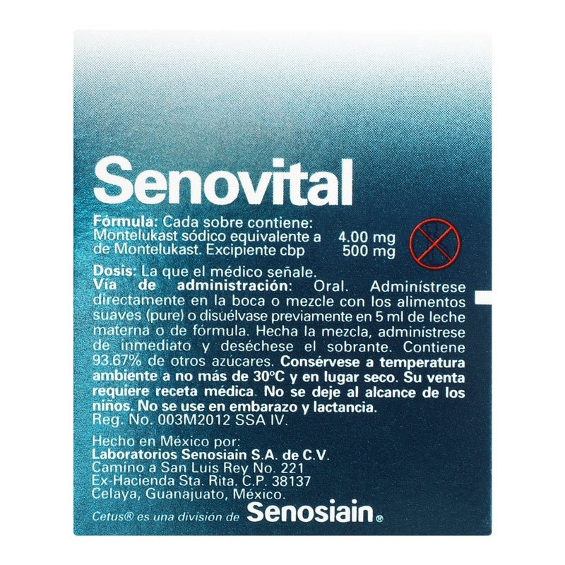 Senovital 4 Mg Con 15 Sobres 7501314703562  perfil 6