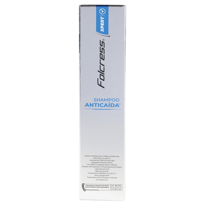 Shampoo Folcress Xpert Anticaida 250 Ml 7501022112212 