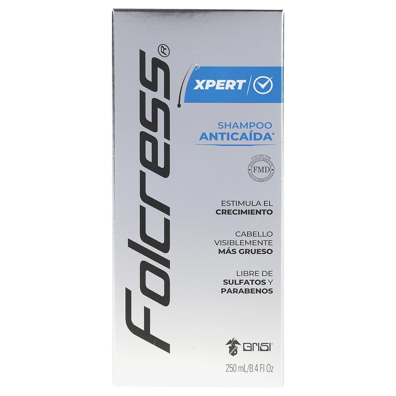 Shampoo Folcress Xpert Anticaida 250 Ml 7501022112212  perfil 5