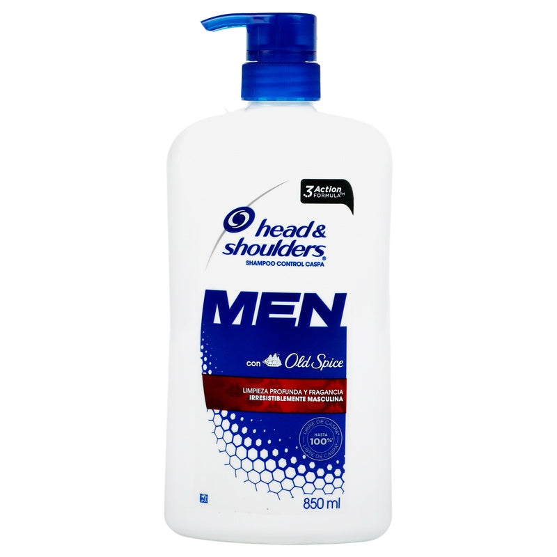 Shampoo Head & Shoulders Old Spice Men 850 Ml 7500435182133  perfil 2