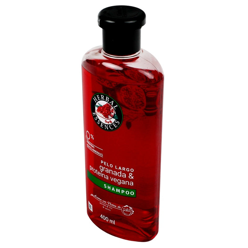 Shampoo Herbal Ess Granada-Proteina Vegana 400 Ml 7500435193788  perfil 5