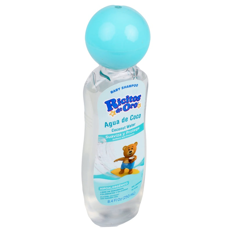 Shampoo Ricitos Oro Agua De Coco 250 Ml 37836033735  perfil 2