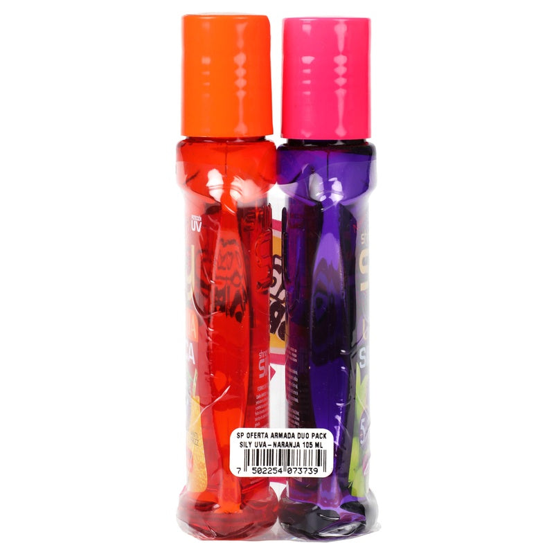 Silica Shine Sily Uva + Naranja Duo 105 Ml 7502254073739  perfil 2