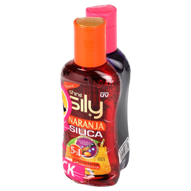 Silica Shine Sily Uva + Naranja Duo 105 Ml 7502254073739  perfil 4