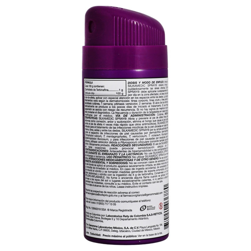 Silka Medic Pie Atleta Spray 150 Ml 650240036880  perfil 3