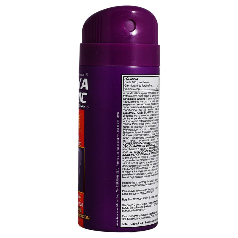 Silka Medic Pie Atleta Spray 150 Ml 650240036880  perfil 6