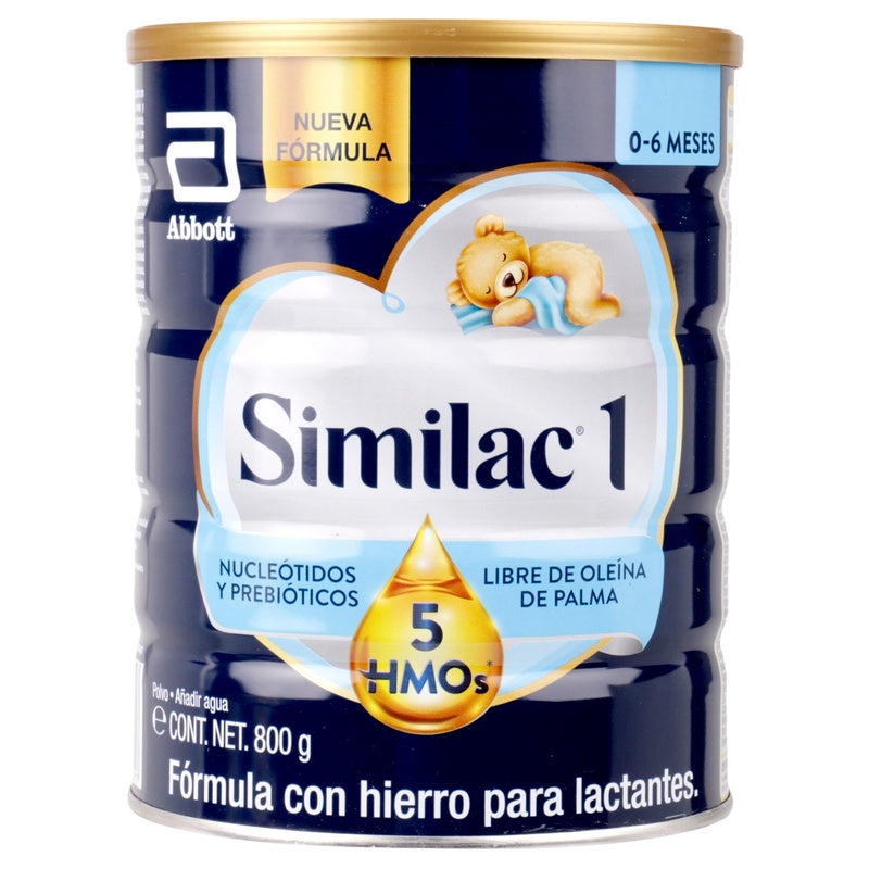 Similac 1 0 A 6 Meses Pvo 800 G 7501033963117  perfil 8