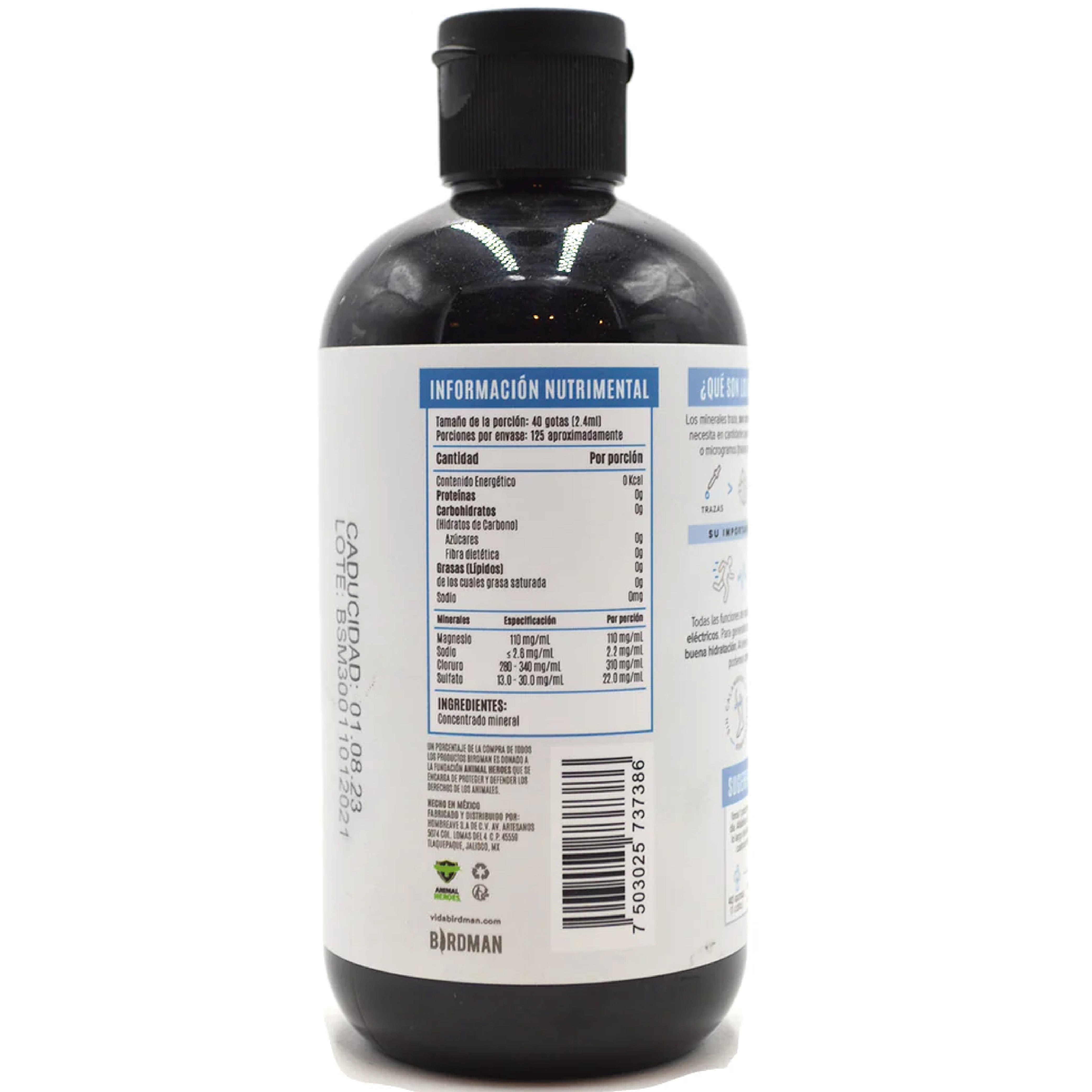 Bs Minerales 300 Ml Birdman