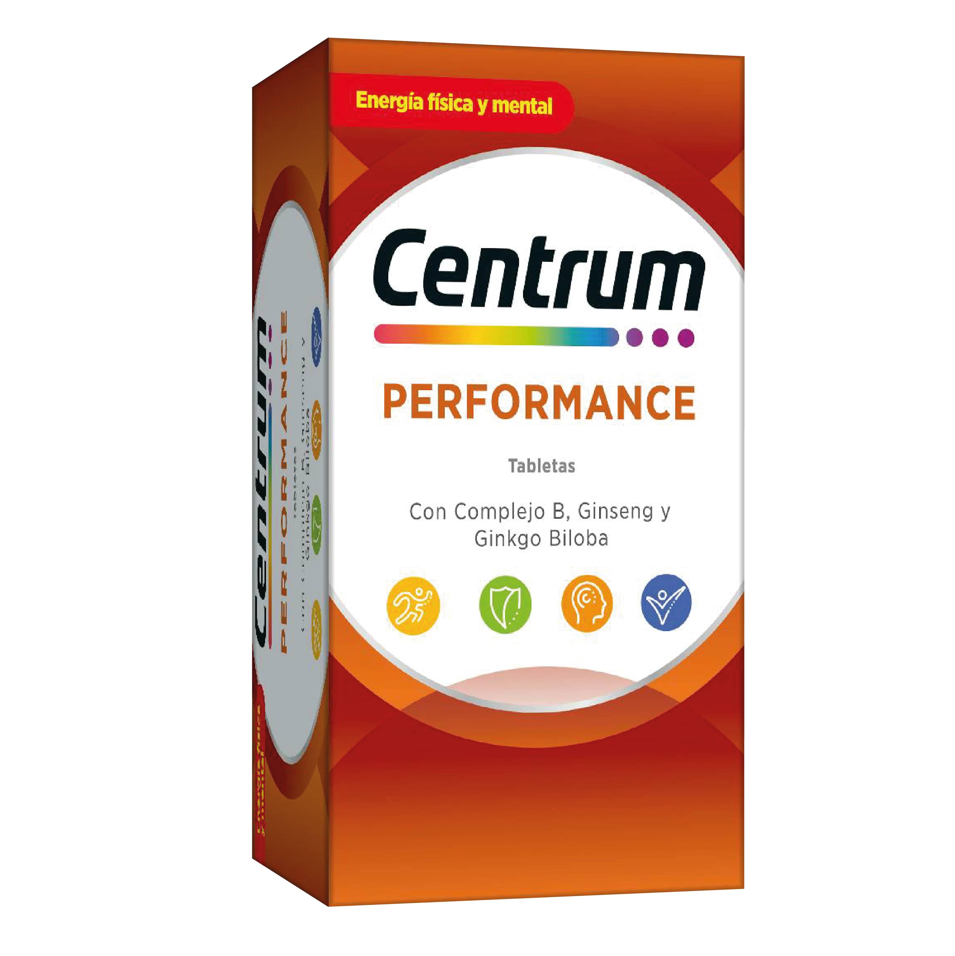 Centrum Performance Con 30 Tabletas