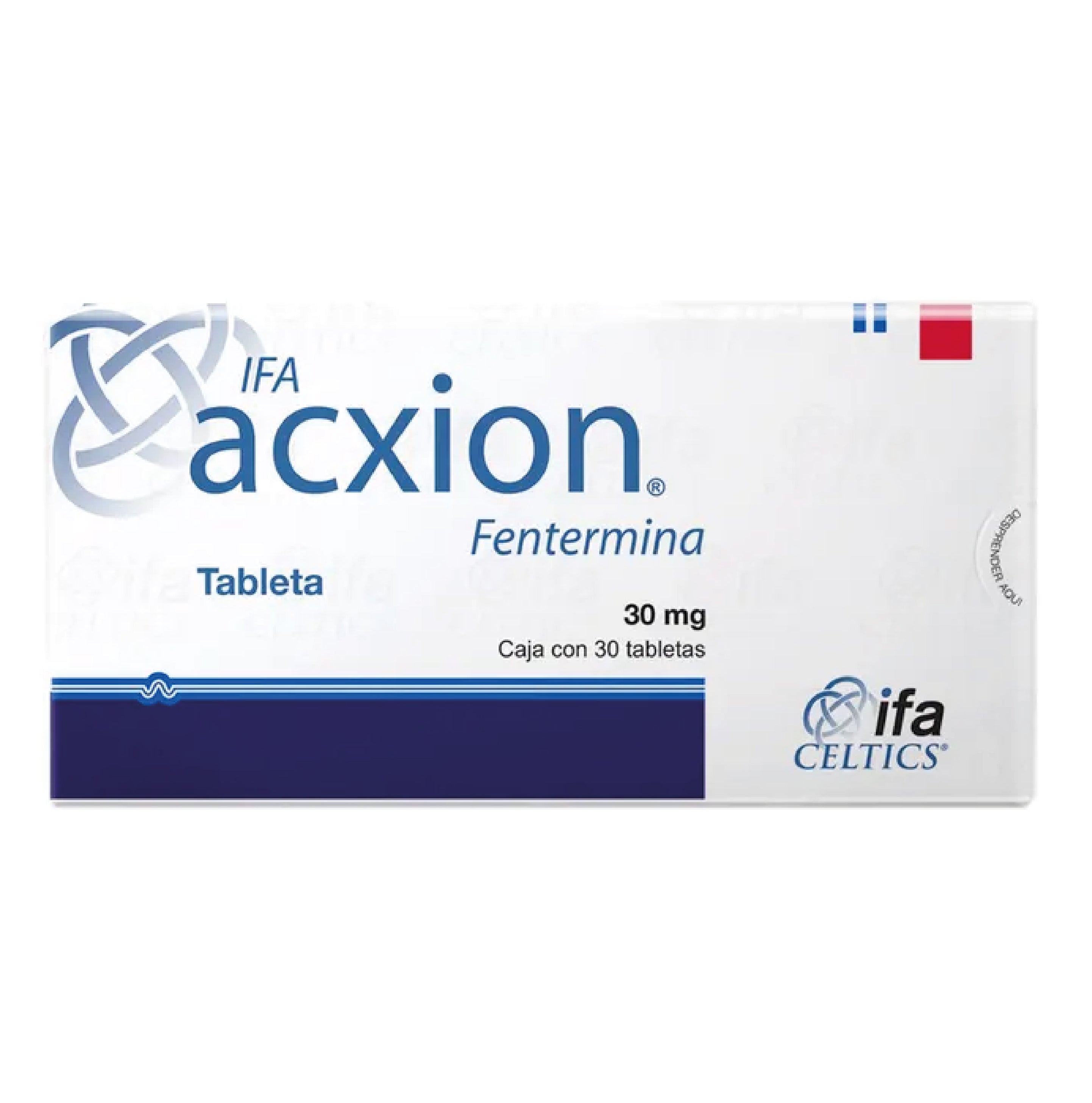 Ifa Acxion 30 Mg Con 30 Tabletas