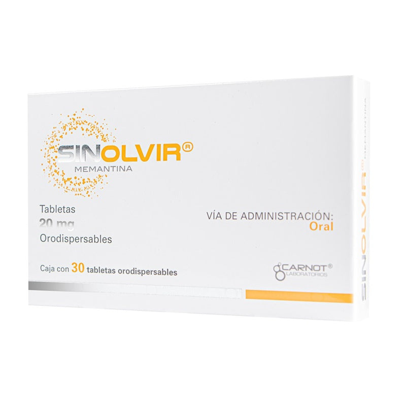 Sinolvir 20 Mg Con 30 Tabletas Orodispersables 7501124183868  perfil 3