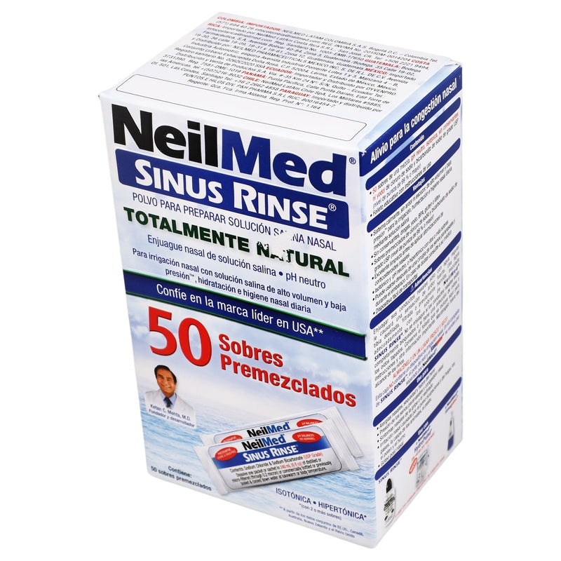 Sinus Rinse Refill Con 50 Sobres Premezclados 705928052000  perfil 5
