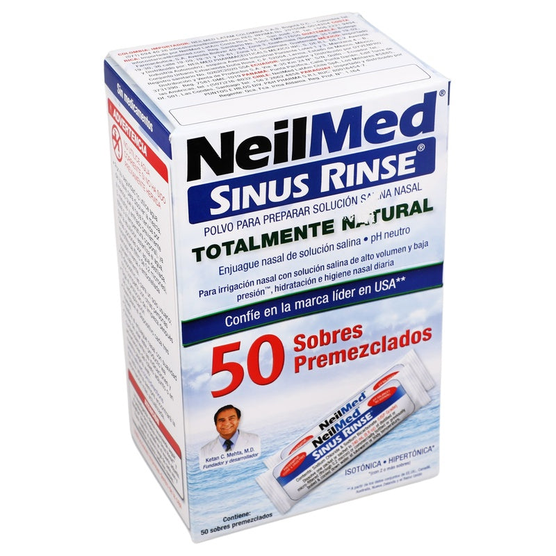 Sinus Rinse Refill Con 50 Sobres Premezclados 705928052000  perfil 7