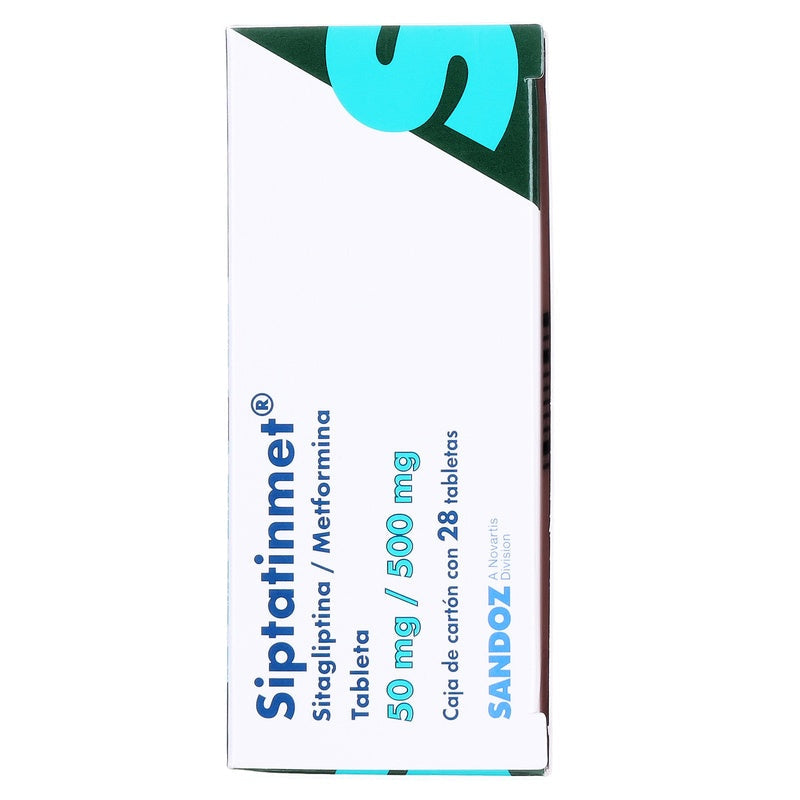 Siptatinmet 50/500 Mg Con 28 Tabletas 7502216935891