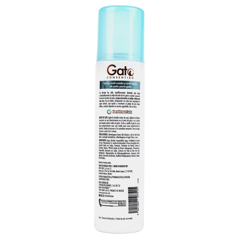 Spray Gato Consentido 240 Ml 7501022107515 perfil 6
