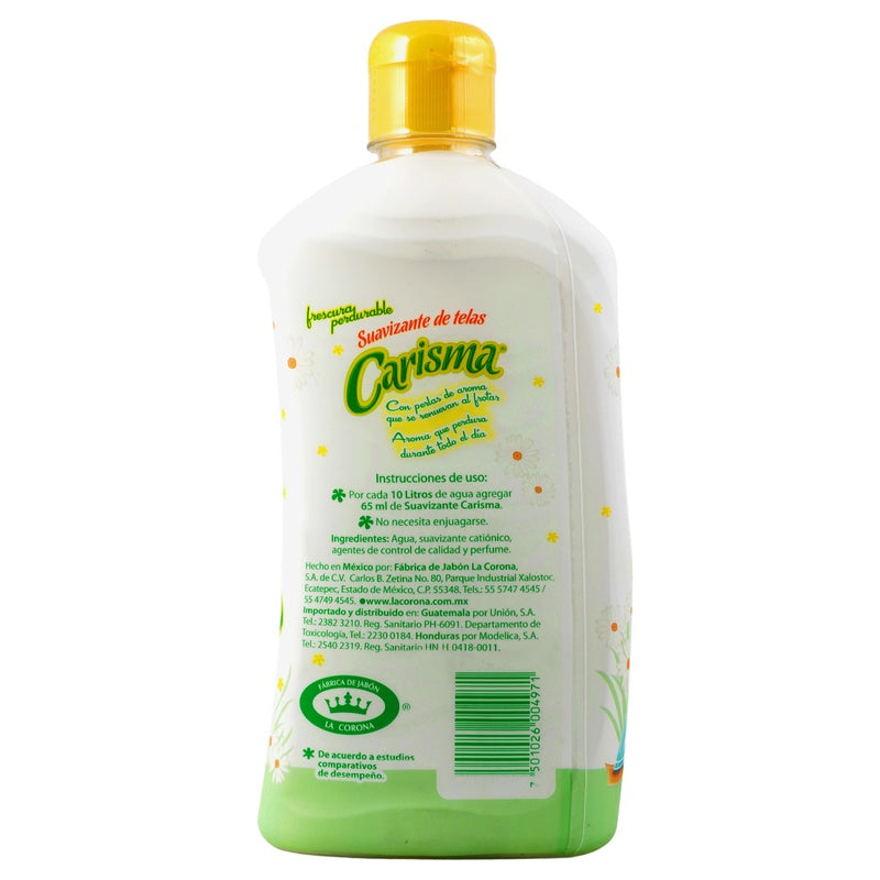 Suavizante De Telas Carisma 500 Ml 7501026004971  perfil 8