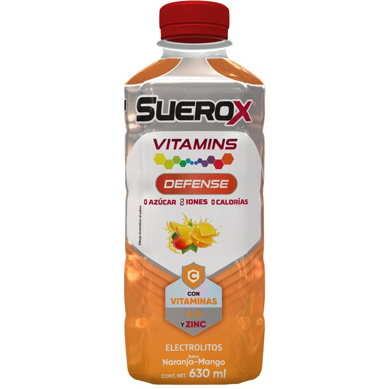 Suerox 8Iones Naranja-Mango 630 Ml 650240072147  perfil 3