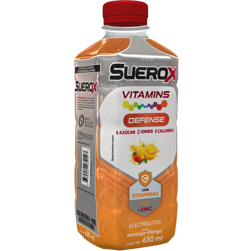 Suerox 8Iones Naranja-Mango 630 Ml 650240072147  perfil 6