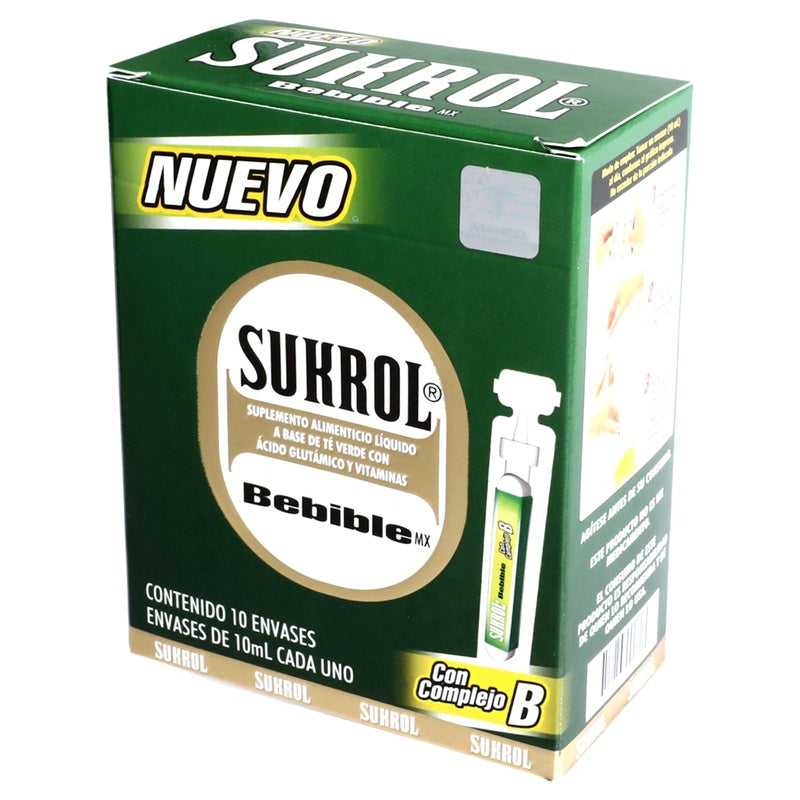 Sukrol Suplemento Alimenticio Liquido Con 10 Envases 10 Ml 675873002125  perfil 7
