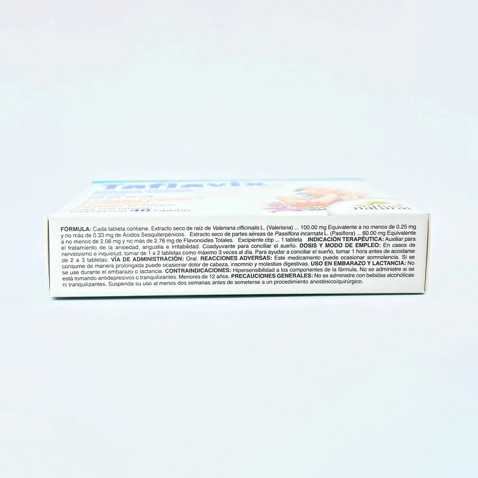 Taflavix (Valeriana) Con 40 Tabletas - 714908107920