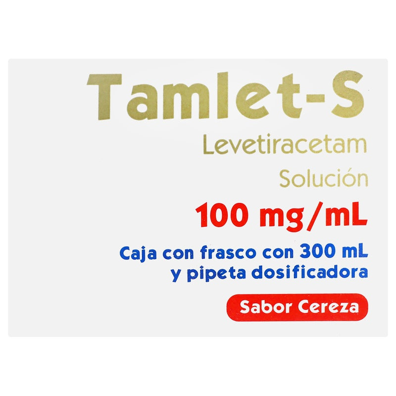 Tamlet-S 100 Mg Solucion 300 Ml Cereza 7501384545635  perfil 2