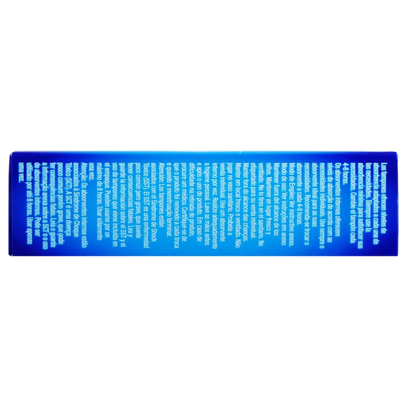 Tampones Tampax Pearl Super Absorbentes Con 8 Piezas 7506295369387  perfil 3