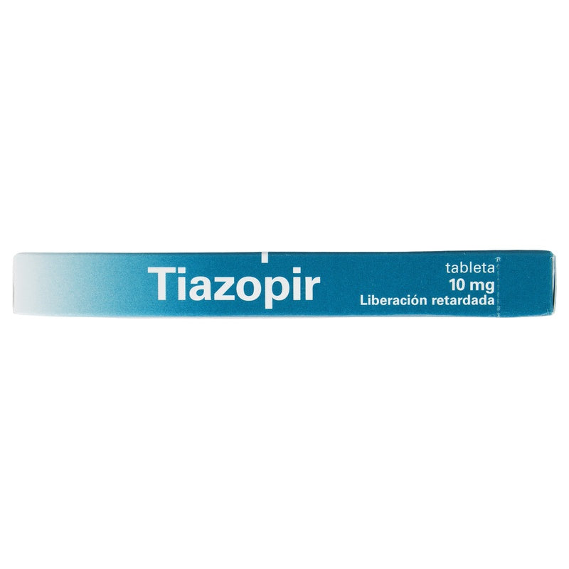 Tiazopir 10 Mg Con 14 Tabletas Liberacion Rapida 7501314704064  perfil 3