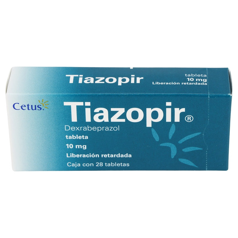 Tiazopir 10 Mg Con 28 Tabletas Liberacion Rapida 7501314704088  perfil 5