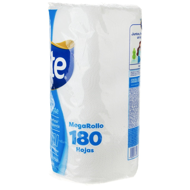 Toalla De Papel Elite Ultra Absorbente Mega Rollo C/180 7502247335226