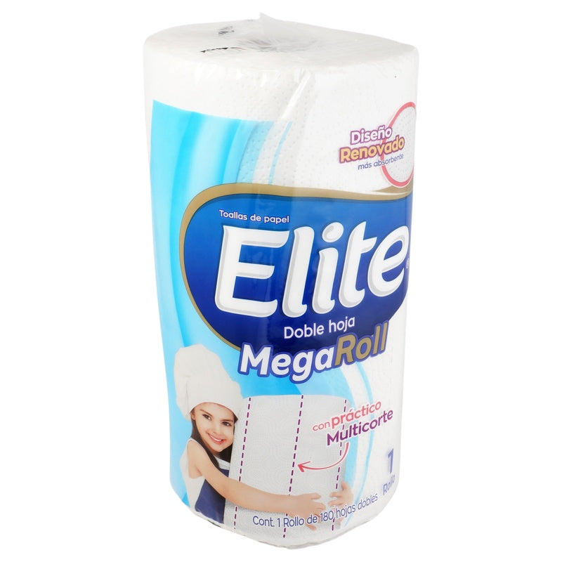 Toalla De Papel Elite Ultra Absorbente Mega Rollo C/180 7502247335226 perfil 12