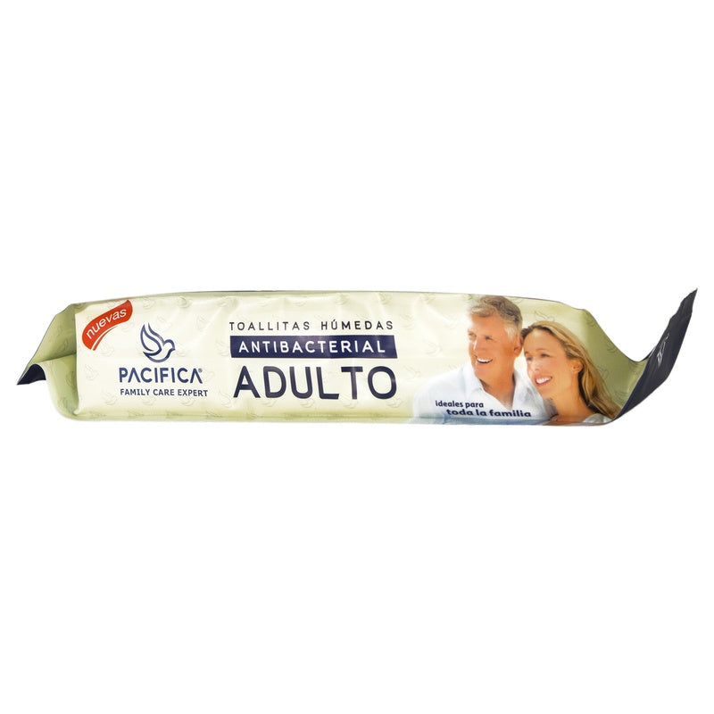 Toallas Humedas Pacifica Adulto Con 50 Piezas 7503025406121 perfil 4