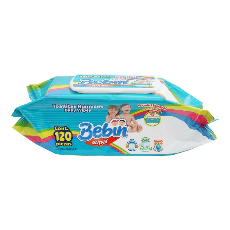 Toallitas Humedas Bebin Super Con 120 Piezas 619585107013 perfil 10