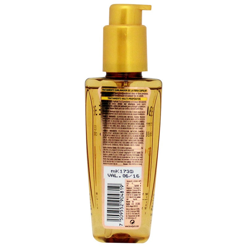 Tratamiento Capilar Nutricion Elvive Oleo Extraordinario 100 Ml 7509552904819  perfil 8