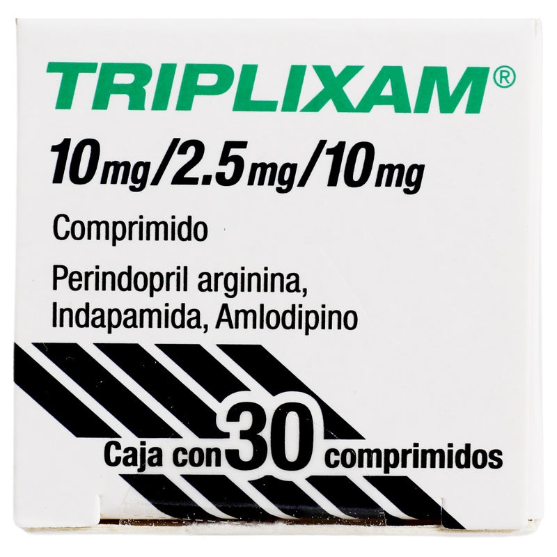 Triplixam 10 Mg/ 2.5 Mg/10 Mg Con 30 Comprimidos 5391189340656  perfil 6